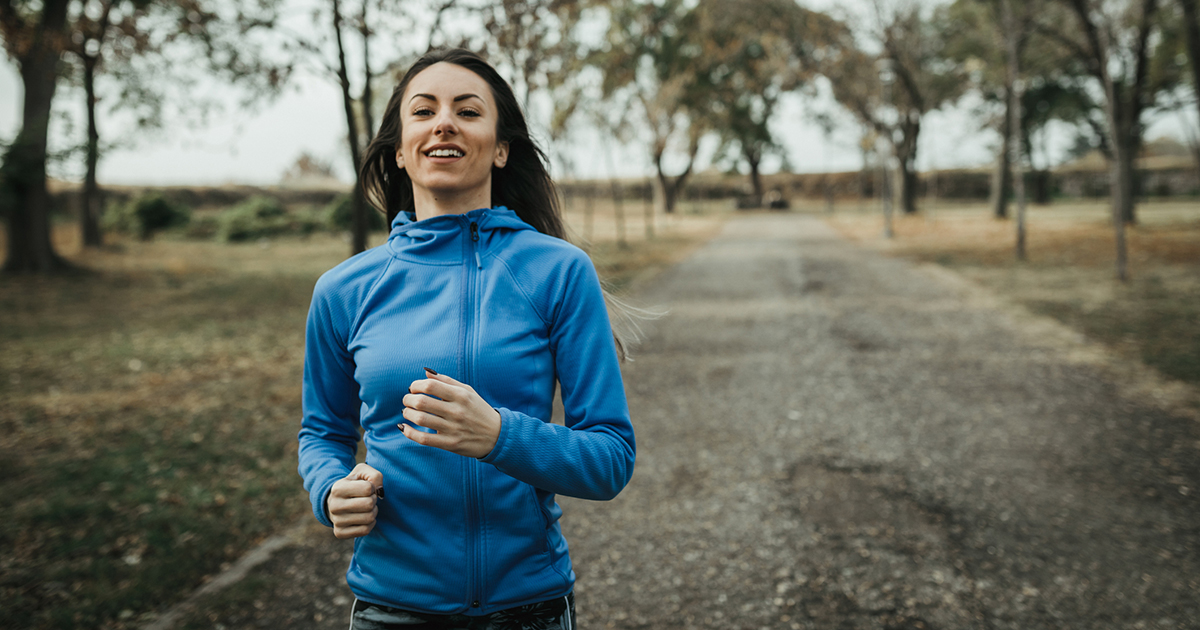 Woman Jogging